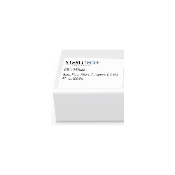 Glass Fiber Membrane Filters, GB-140, 47mm, PK100